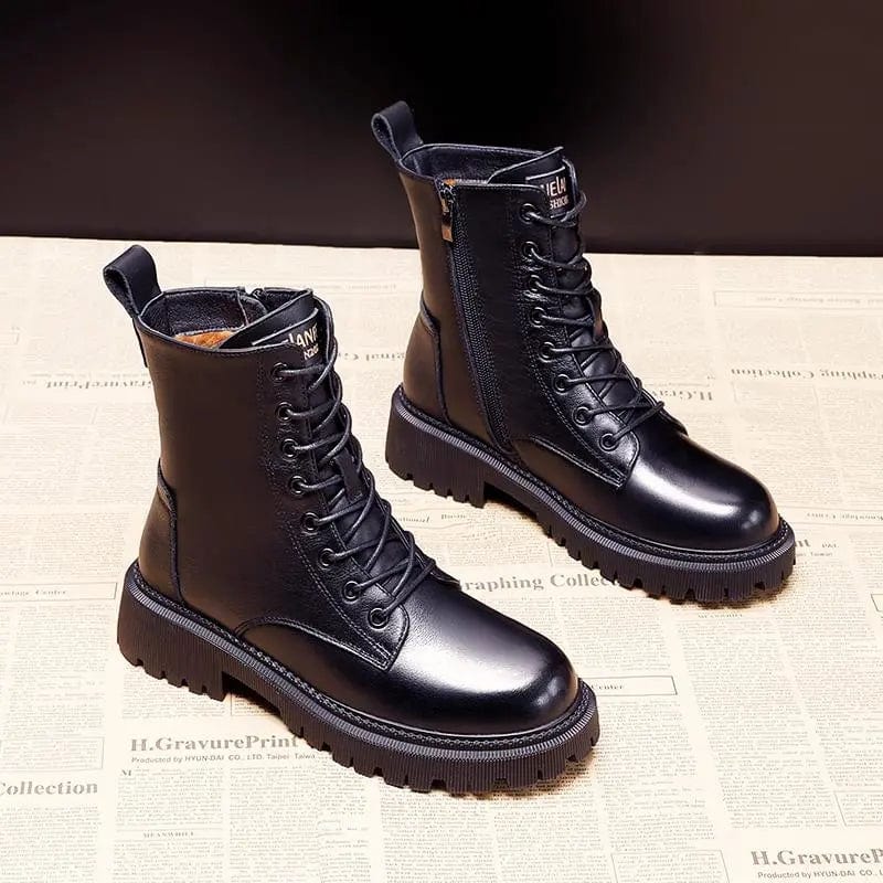 Helena™ - Botas de cordones con interior forrado
