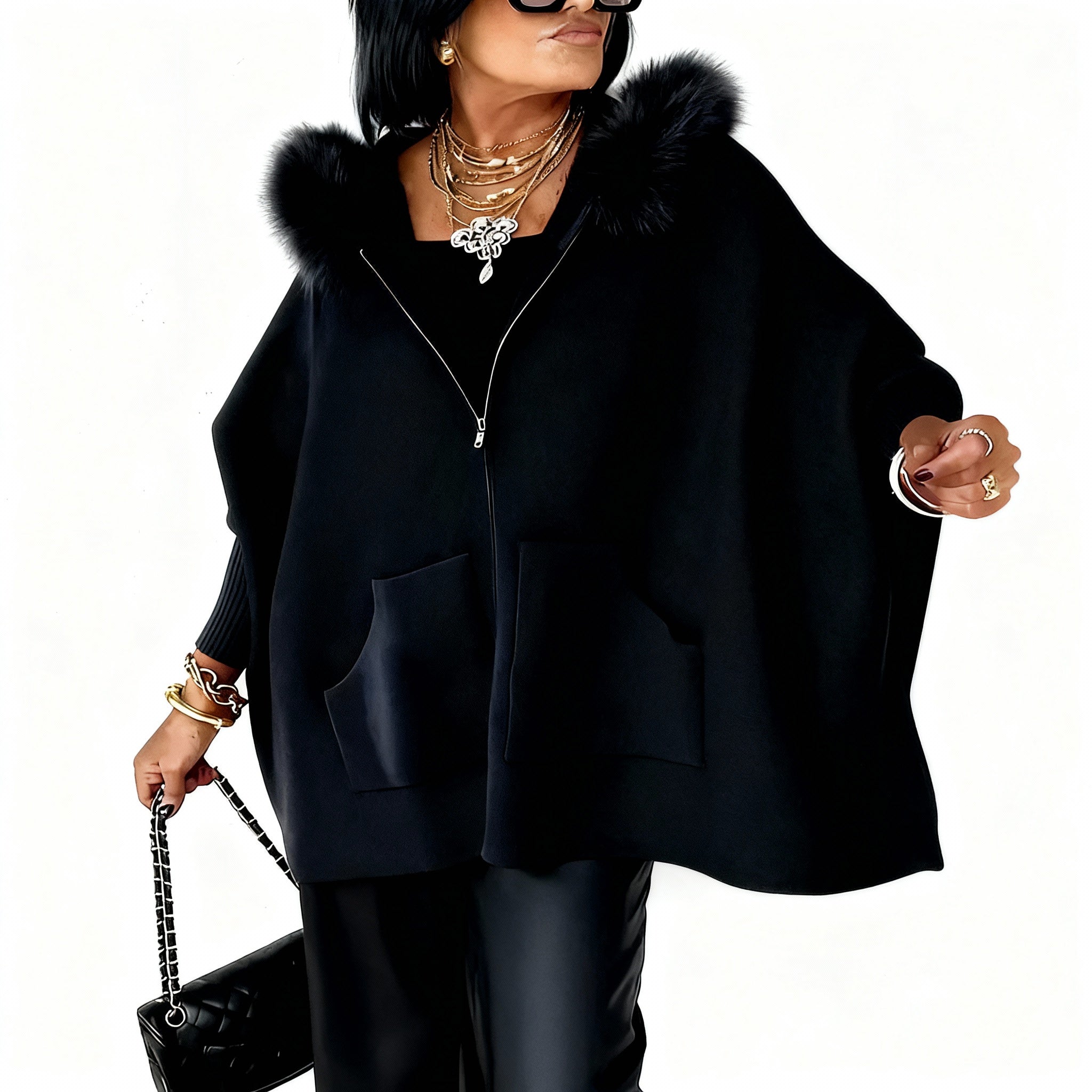 Maria Cape - Calidez elegante para el invierno