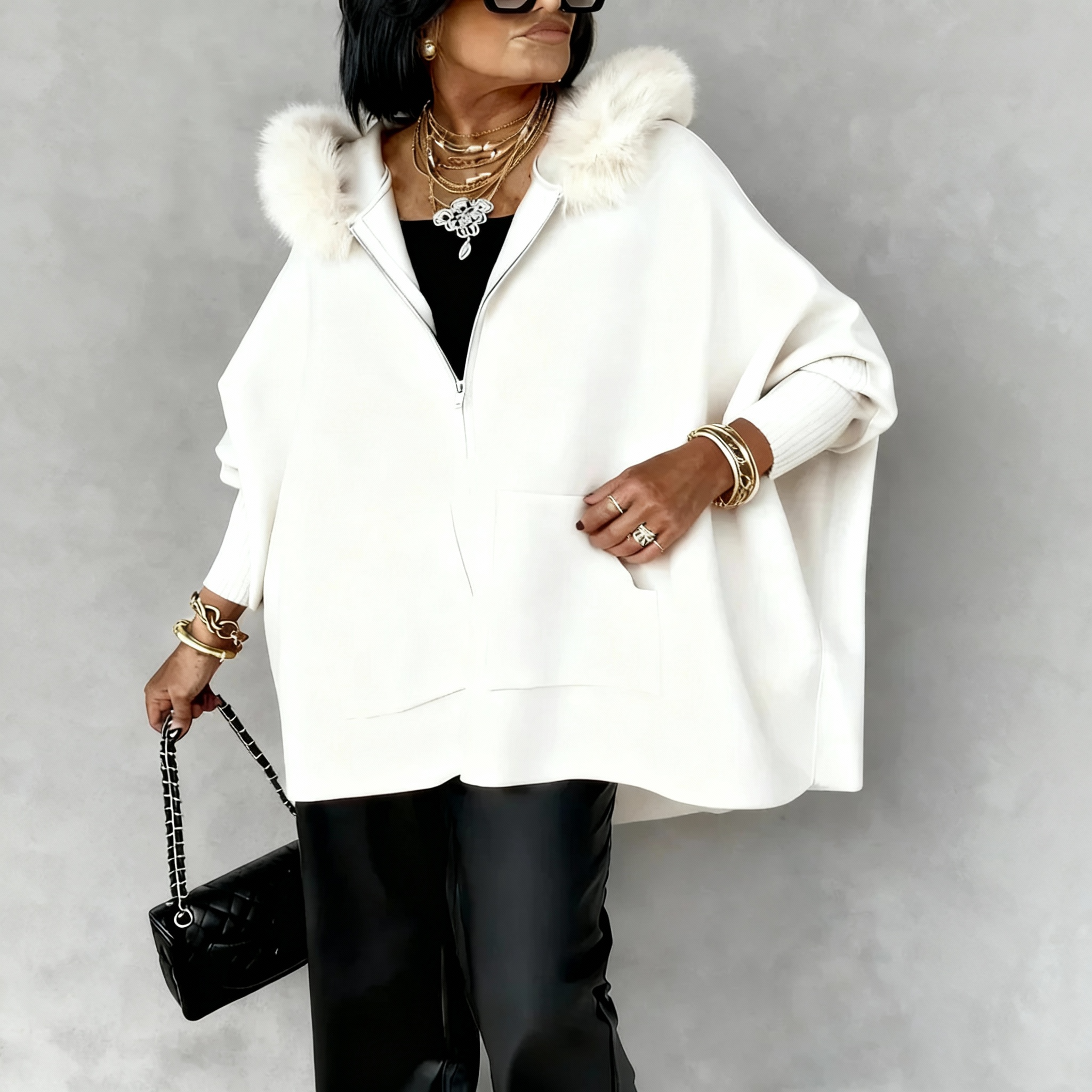 Maria Cape - Calidez elegante para el invierno