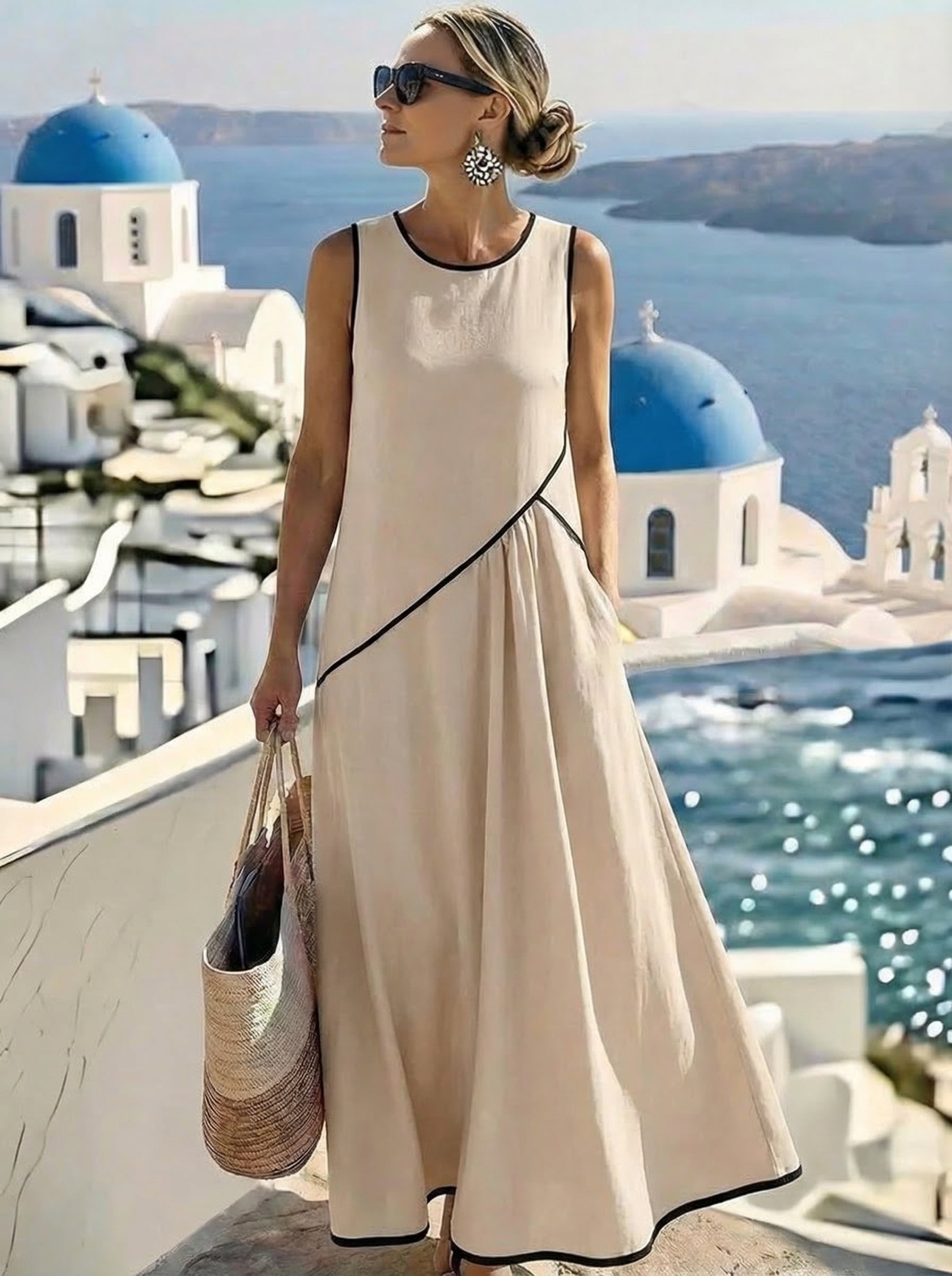 Vestido de Verano de Rayas Lotte™