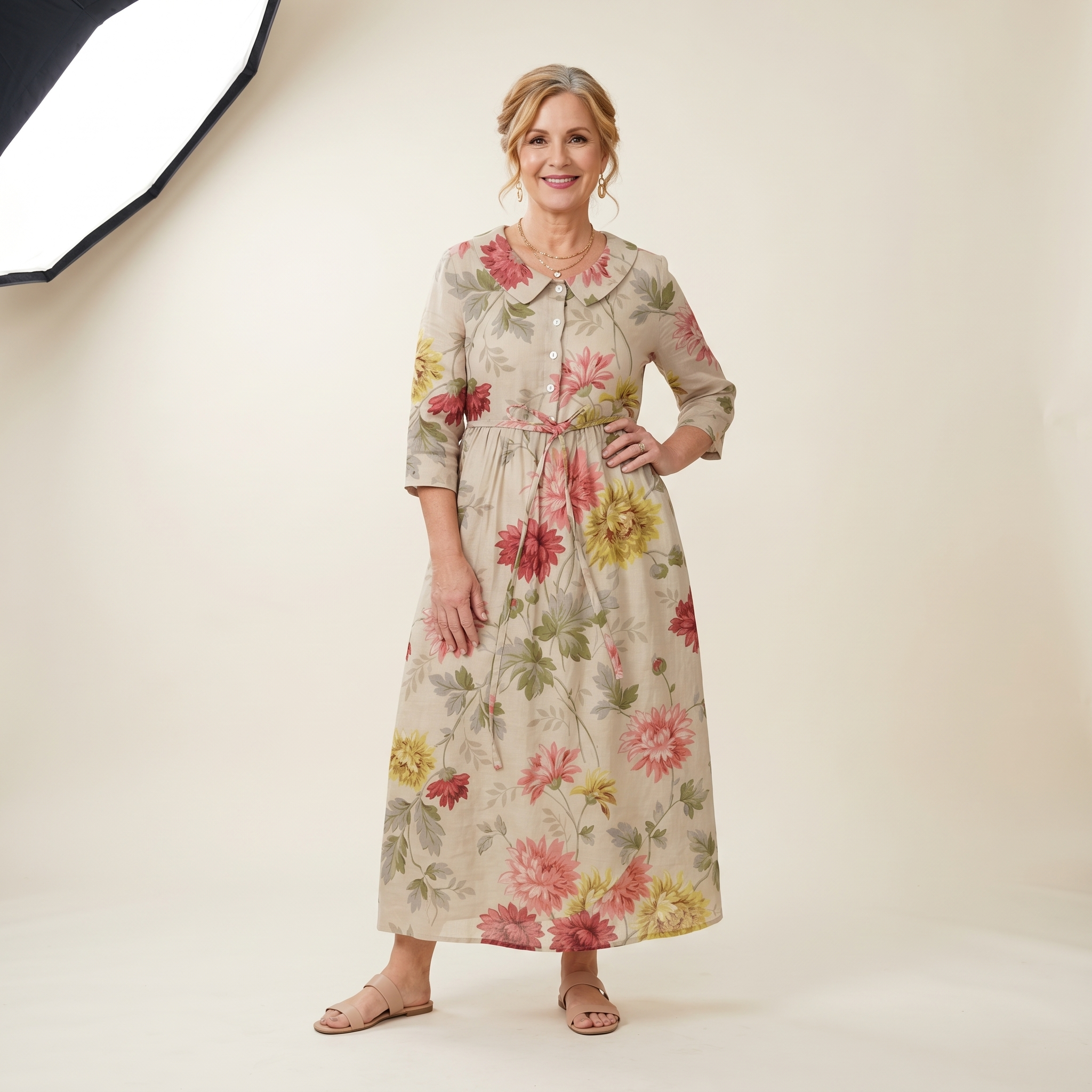 Kate | Vestidos florales favorecedores del abdomen