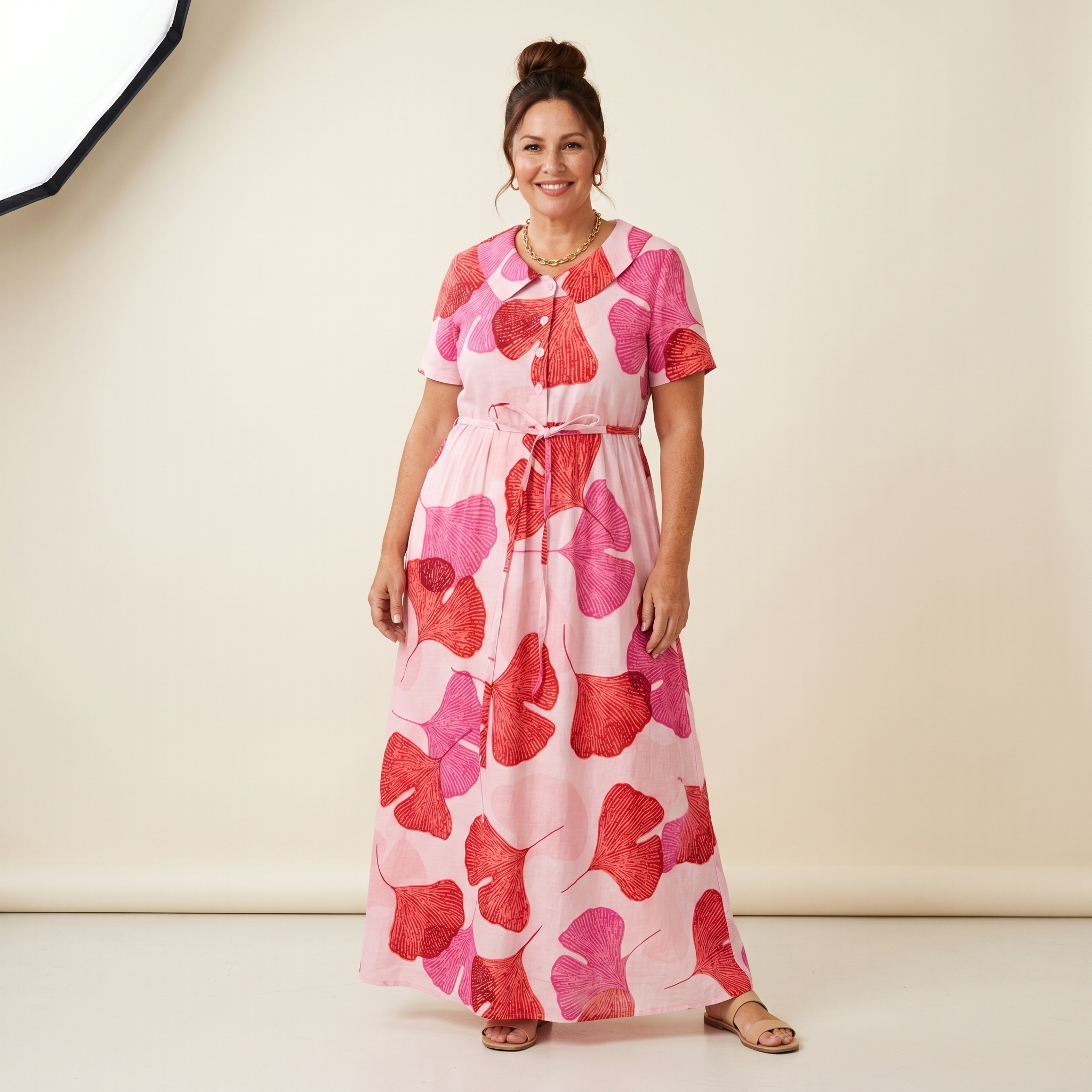 Annie | Vestidos florales favorecedores del abdomen
