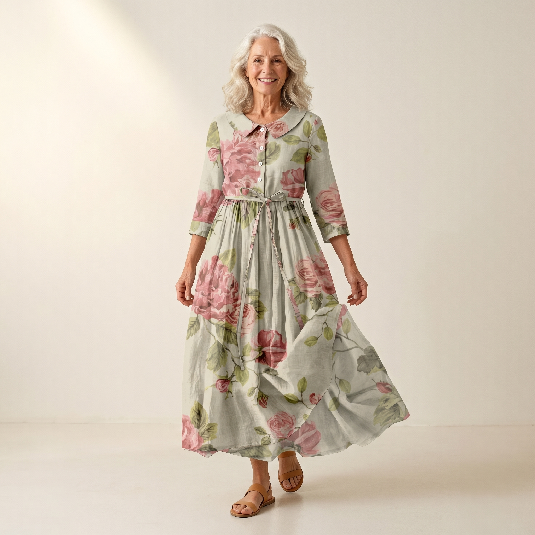Marley | Vestidos florales favorecedores del abdomen