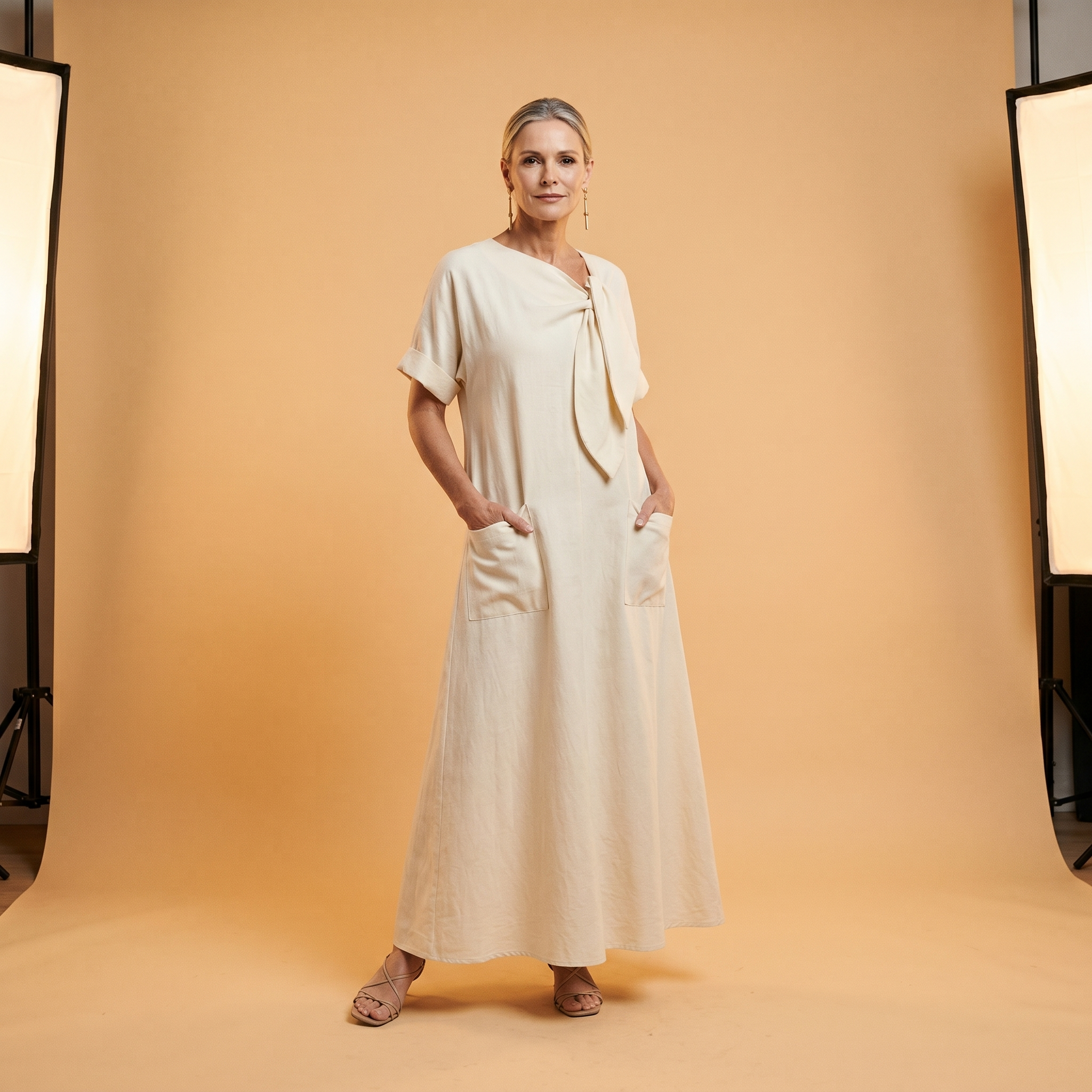 Fleur™ Vestido Elegante con Bolsillos