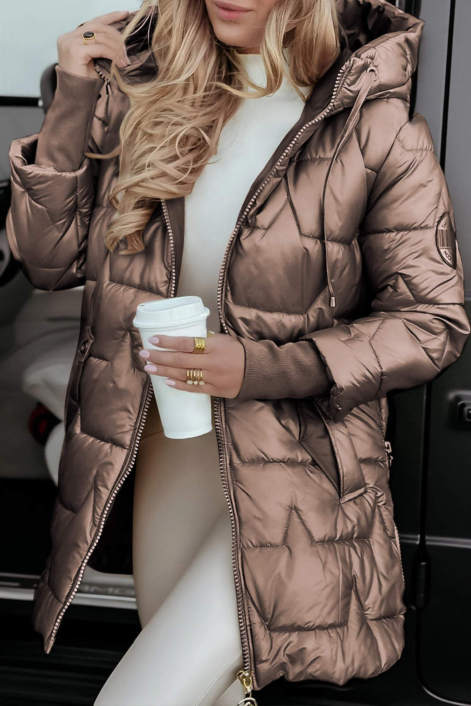 Astrid™ - Chaqueta de algodón otoñal