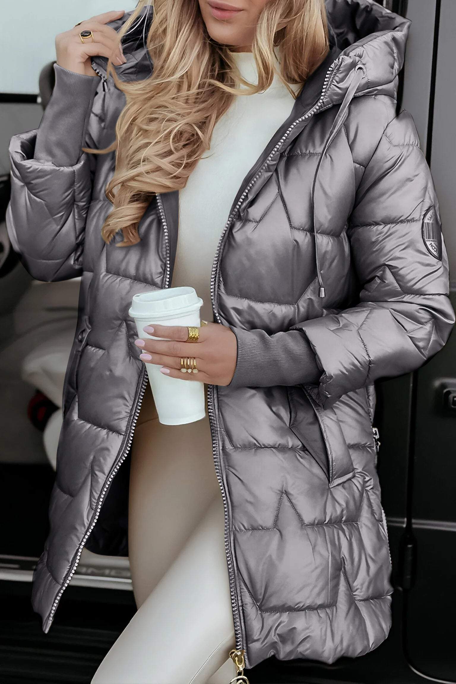 Astrid™ - Chaqueta de algodón otoñal