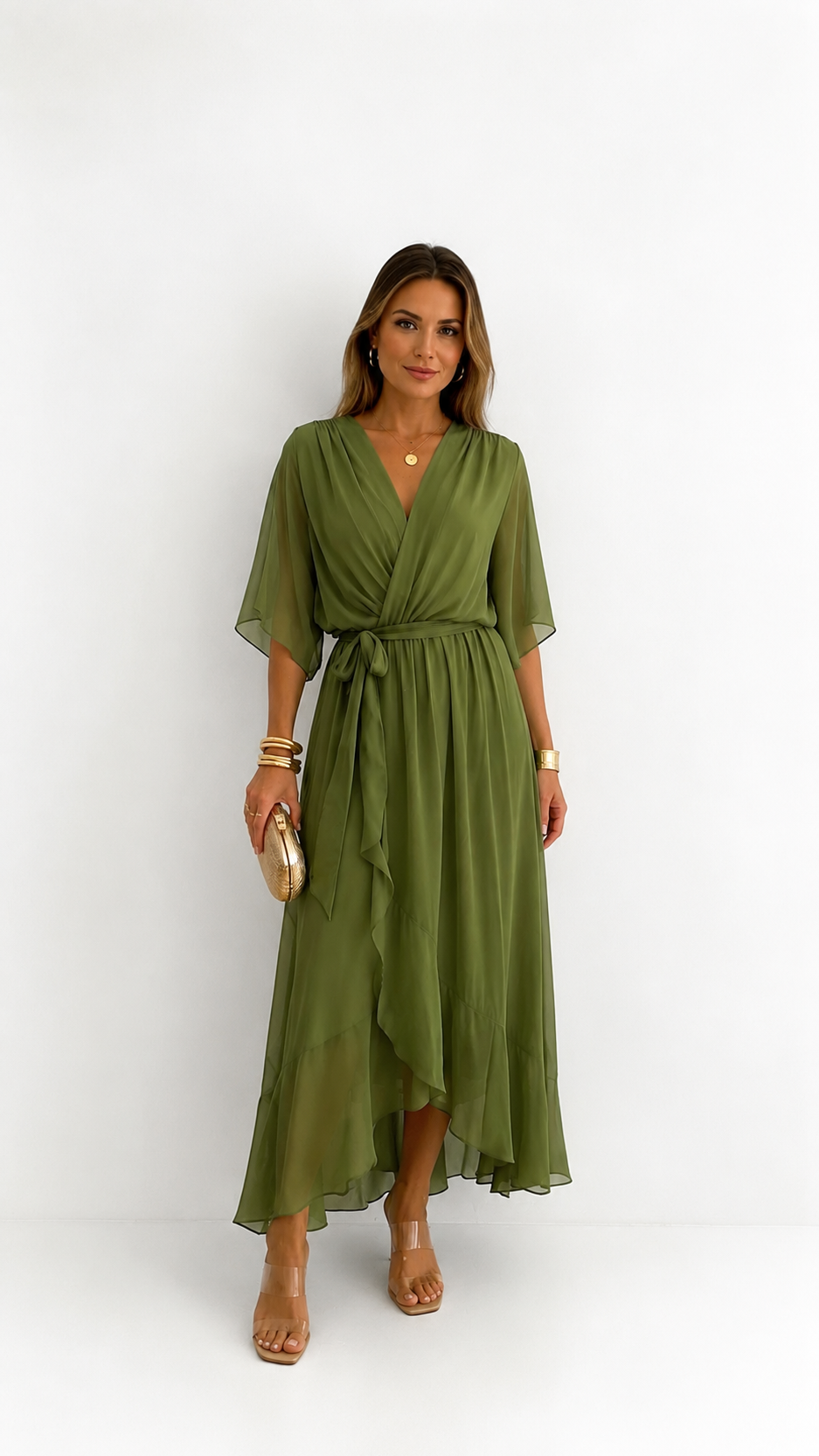 Isabela | Vestido Maxi Cruzado