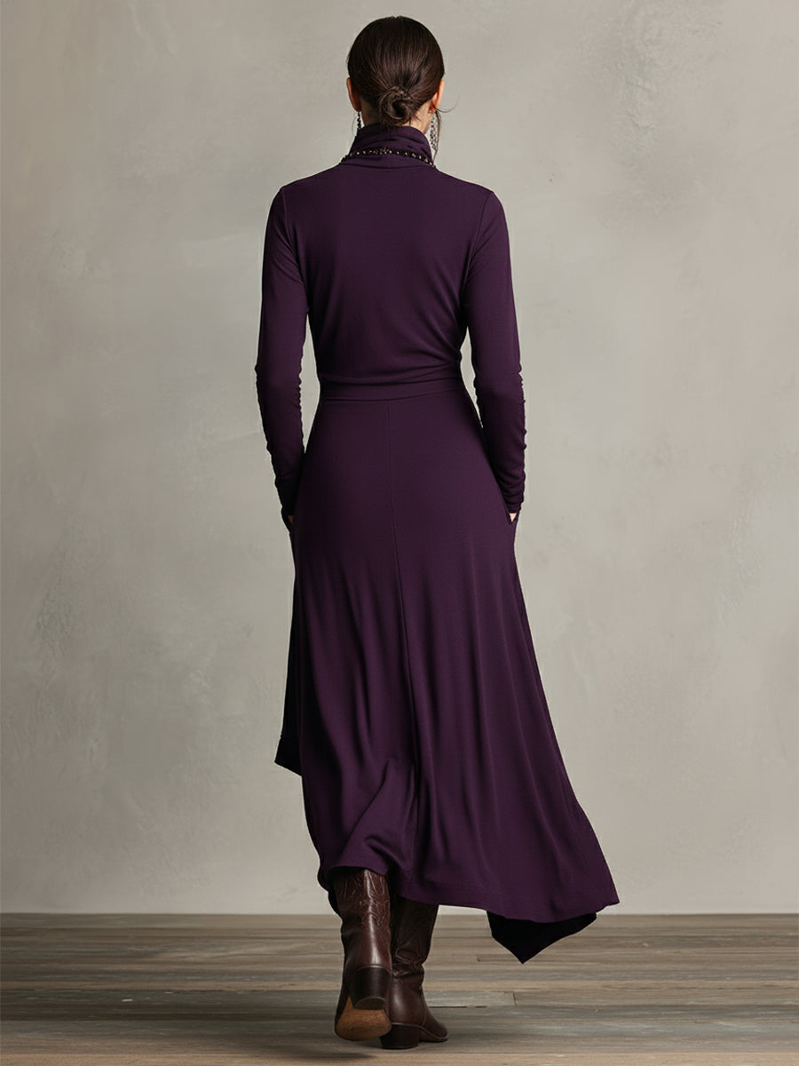 Natalia™ | Vestido maxi de punto