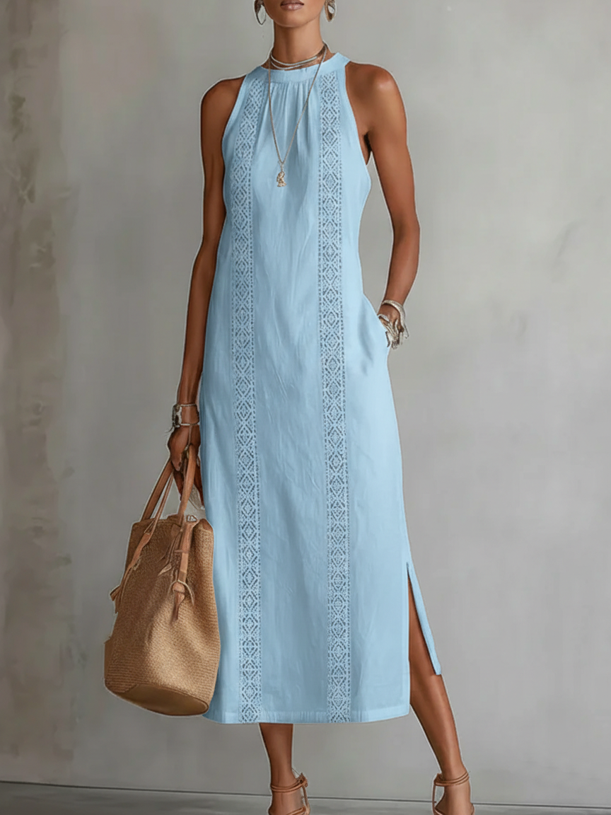 Alessandra | Vestido Maxi Bordado