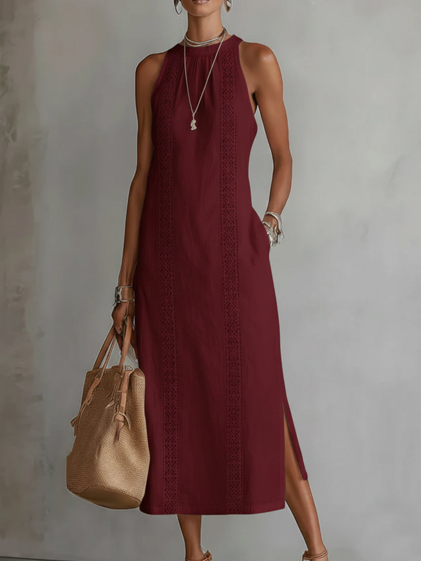 Alessandra | Vestido Maxi Bordado