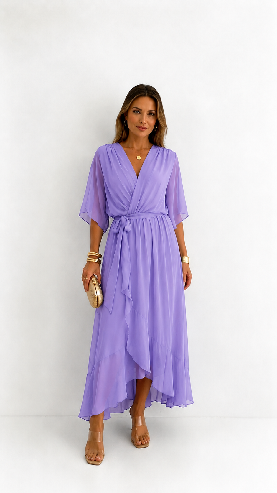 Isabela | Vestido Maxi Cruzado