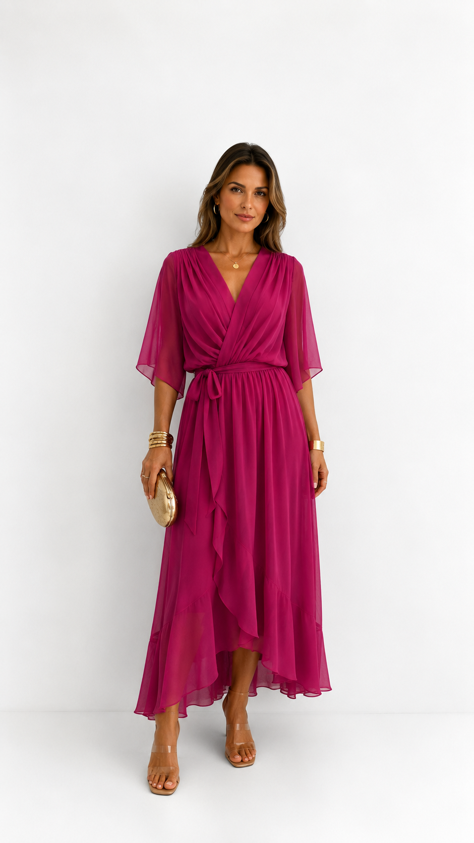 Isabela | Vestido Maxi Cruzado